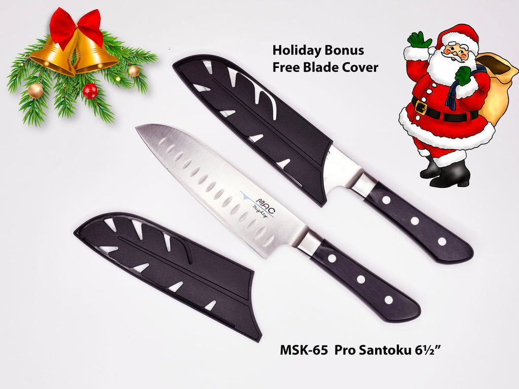 Holiday Sale 2024 Professional Series 6 1/2" Santoku with Dimples (MSK-65)