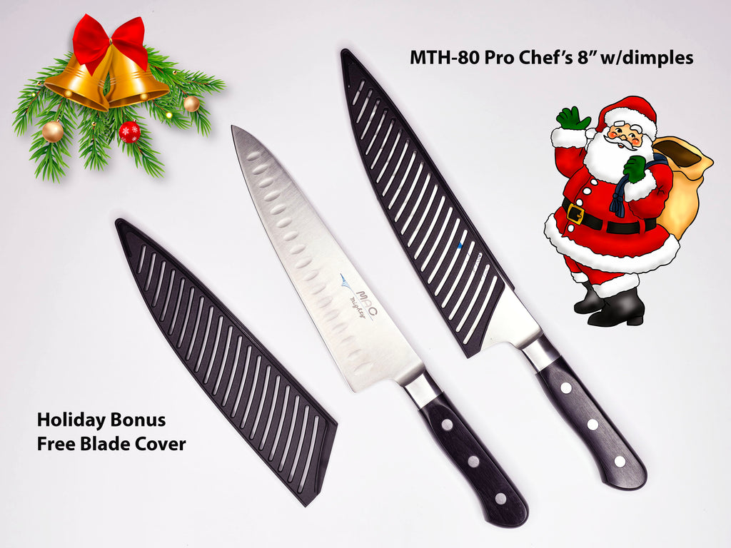 Holiday Sale 2024 Professional Series 8" Chef's Knife with Dimples (MTH-80)