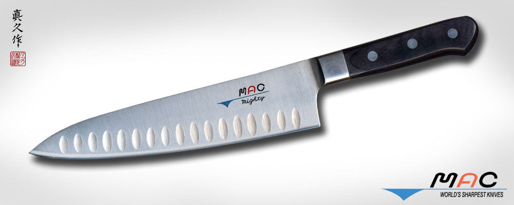  Mac Knife Series Hollow Edge Chef's Knife, 8-Inch, 8